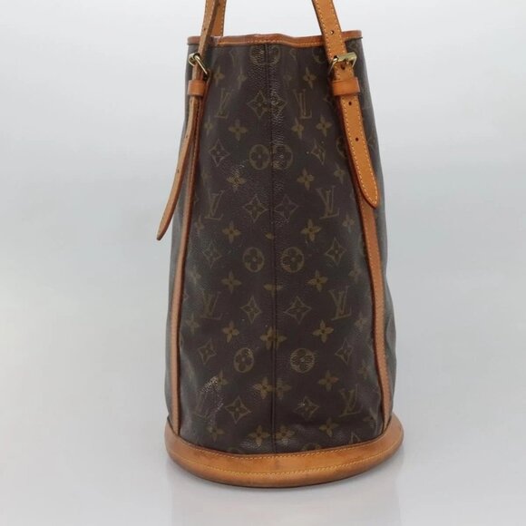 LOUIS VUITTON Monogram Bucket GM Shoulder Bag M42236 LV Auth 134242 - Picture 6 of 16